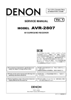 Denon AVR-2807-Service-Manual 